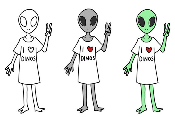 Dino Lab: Alien Encounter