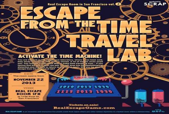 Escape from the Time Travel Lab – Activate the time machine! (SCRAP) Escape Room