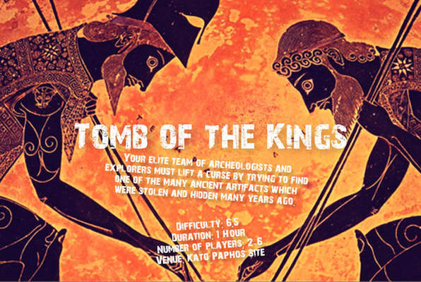 Tomb of the Kings (Lockdown Paphos) Escape Room