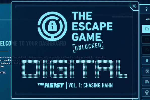 TEG Unlocked: The Heist - Vol. 1: Chasing Hahn [DIGITAL] (The Escape Game Pigeon Forge) Escape Room