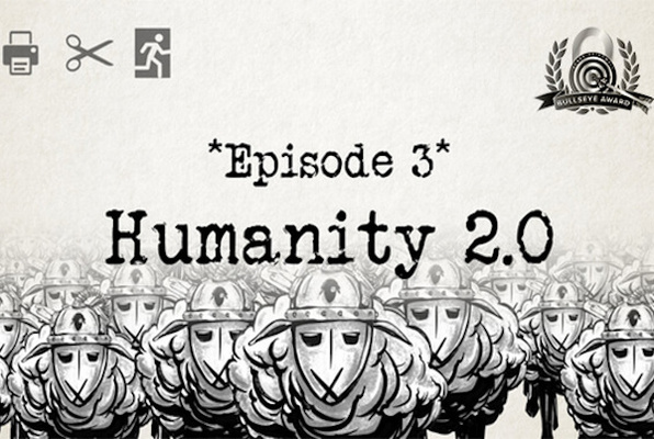 Print + Cut + Escape: Humanity 2.0