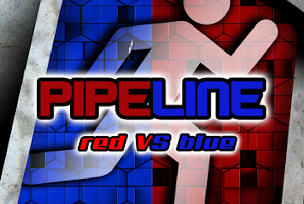 Pipeline - Red vs Blue