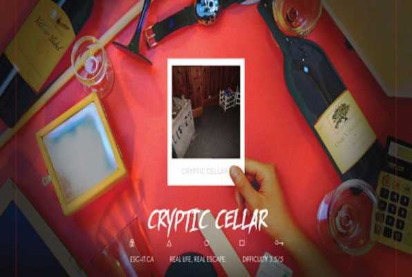 Cryptic Cellar (Esc-It) Escape Room