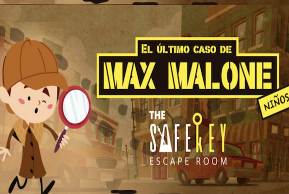El último caso de Max Malone Niños (The Safekey) Escape Room