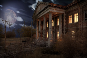 Квест Haunted Mansion