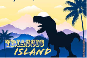 Квест Escape from Triassic Island
