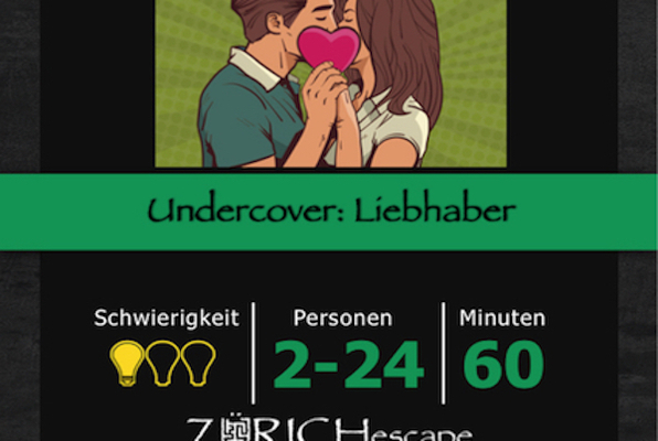 Undercover: Liebhaber (Urban Escape Zürich) Escape Room