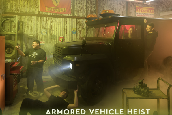 Armored Vehicle Heist (The Escape Revolution) Escape Room