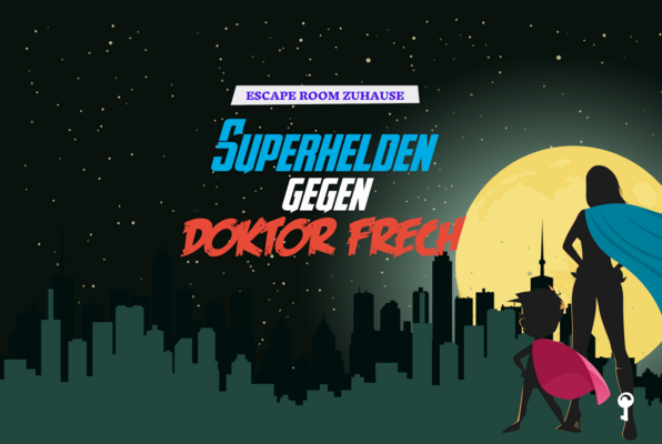 Superhelden gegen Doktor Frech (Escape Kit) Escape Room
