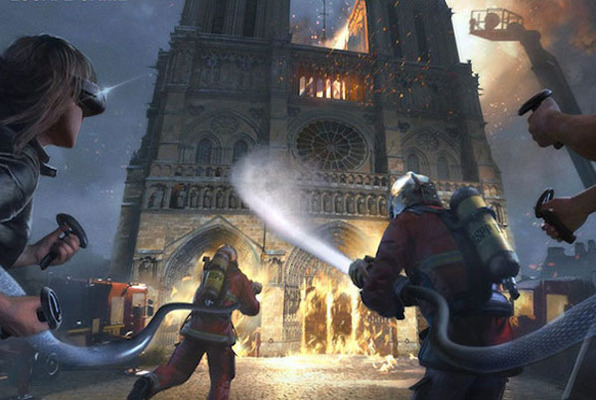 Escape Notre-Dame on Fire VR (Los Virtuality) Escape Room
