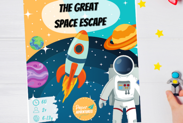 Great Space Escape (Paper Adventures) Escape Room