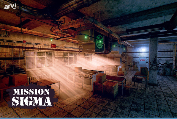 Mission Sigma VR (Level Up Gent) Escape Room