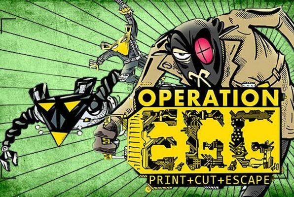 Print + Cut + Escape: Operation E.G.G.