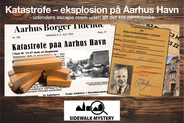 Katastrofe – eksplosion på Aarhus Havn (Sidewalk Mystery) Escape Room