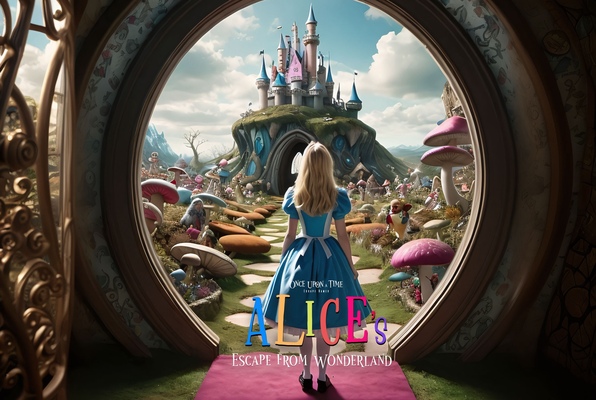 Alice's Escape from Wonderland (Once Upon a Time) Escape Room