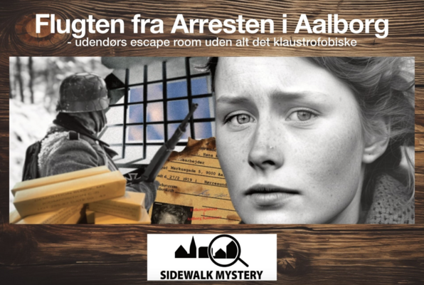 Flugten fra Arresten i Aalborg (Sidewalk Mystery) Escape Room