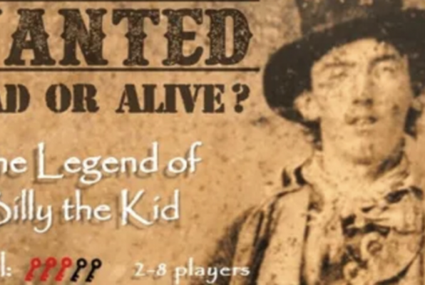 Wanted Dead or Alive? The Legend of Billy The Kid (Back in Time Escape Rooms) Escape Room