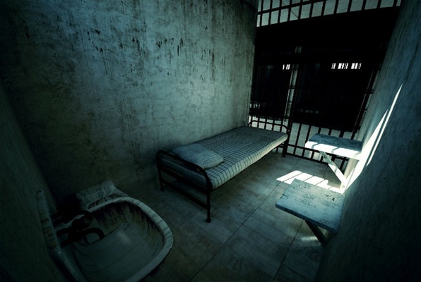 haunted prison escape room
